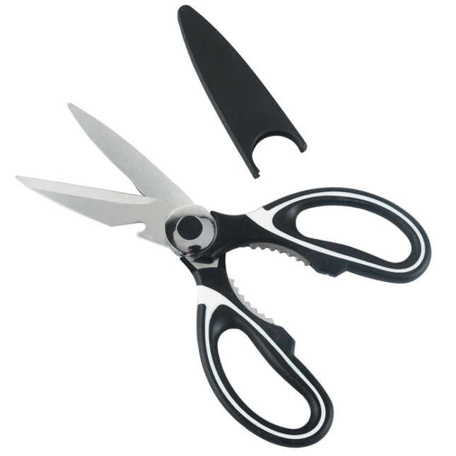 4 PCS Kitchen Scissors Multi-Function Home Stainless Steel Scissors, 4 in 1 Kitchen Scissors