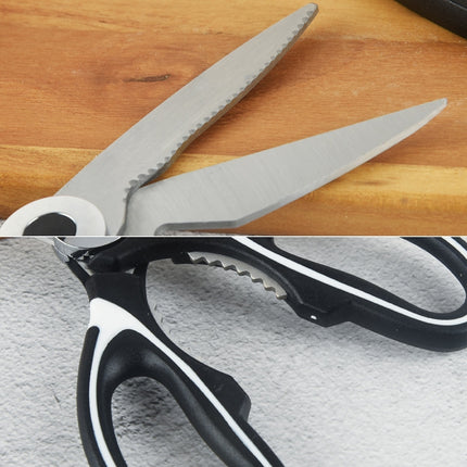 4 PCS Kitchen Scissors Multi-Function Home Stainless Steel Scissors, 4 in 1 Kitchen Scissors
