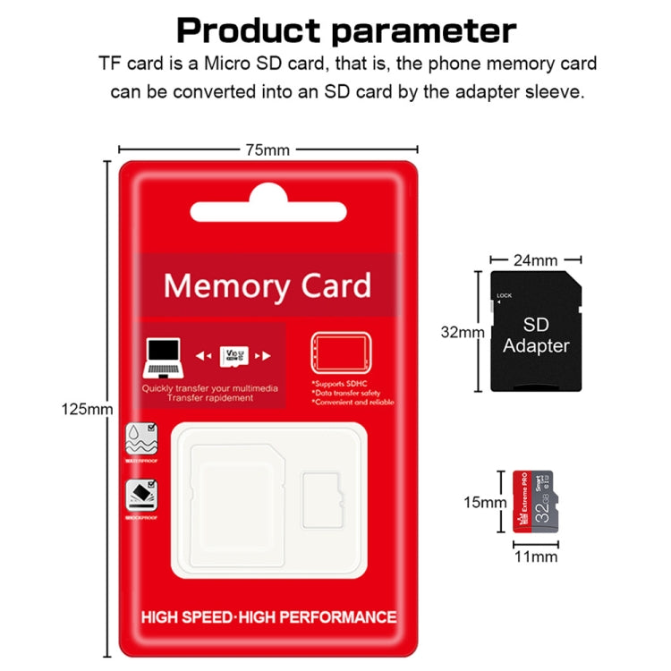 C10 TYPE-C Interface Mobile Phone Memory Card, 32GB, 64GB, 128GB, 256GB