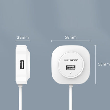 Jasoz High-Speed USB2.0 4-Ports HUB 1 to 4 Docking HUB, Black 0.3m, Black 1.2m, White 0.3m, White 0.5m, White 1.2m
