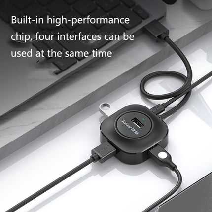 Jasoz High-Speed USB2.0 4-Ports HUB 1 to 4 Docking HUB, Black 0.3m, Black 1.2m, White 0.3m, White 0.5m, White 1.2m