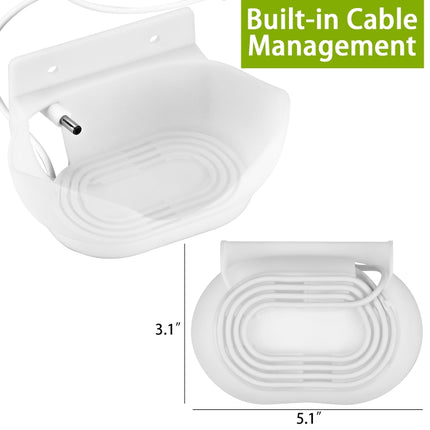 JG02 ABS Desktop / Wall Bracket Holder For Google Nest Audio