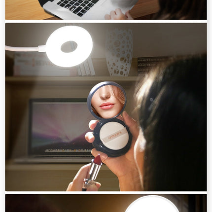YAGE YG-8102 2W 18LEDs Touch Switch 3-Level Dimming Clip Desk Lamp Eye Protection LED Light