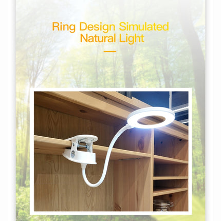 YAGE YG-8102 2W 18LEDs Touch Switch 3-Level Dimming Clip Desk Lamp Eye Protection LED Light