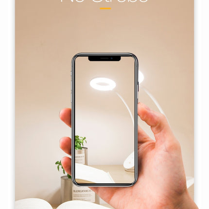 YAGE YG-8102 2W 18LEDs Touch Switch 3-Level Dimming Clip Desk Lamp Eye Protection LED Light