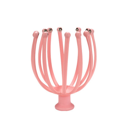 12 Claw Head Massager Octopus Rotating Ball Relaxing Massager