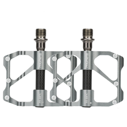 1 Pair PROMEND Bicycle Road Bike Mountain Bike 3 Palin Carbon Fiber Bearing Pedal, PD-M86C, PD-R87C