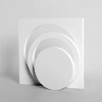 Hollow Square Ring Round