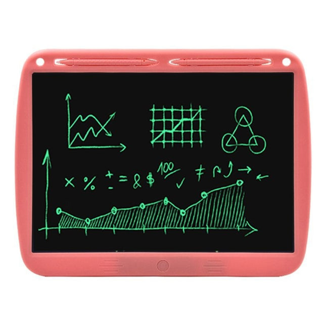 15inch Charging Tablet Doodle Message Double Writing Board LCD Children Drawing Board, Monochrome Lines (Blue), Monochrome Lines (Pink), Monochrome Lines (Black), Blue Colorful Lines (Blue), Colorful Lines (Pink), Colorful Lines (Black)