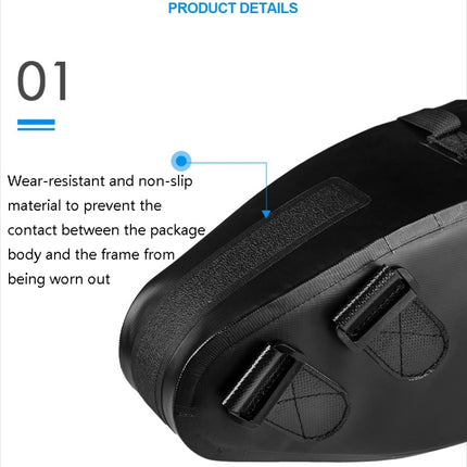 AFISHTOUR FB2040 13L Bicycle Big Tail Bag Big Large Capacity Long-Distance Cycling Saddle Bag