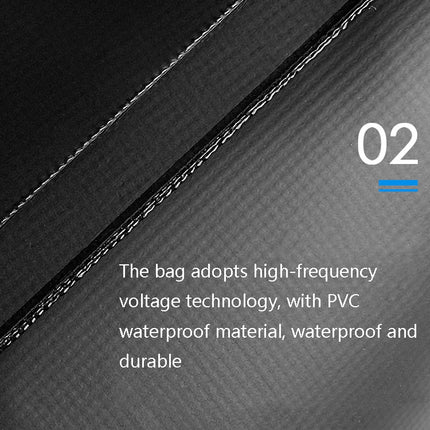AFISHTOUR FB2040 13L Bicycle Big Tail Bag Big Large Capacity Long-Distance Cycling Saddle Bag, 13L