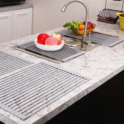 Folding Water Filters Kitchen Rack Sink Bowl Chopsticks Filters, Style:, Silicone Square 52x33cm, Silicone Square 43x30.5cm, Silicone Round 52x33cm, Silicone Round 44.5x33cm, Silicone Round 43x33cm, Silicone Round 42x35cm, Silicone Round 52x24.5cm     ...