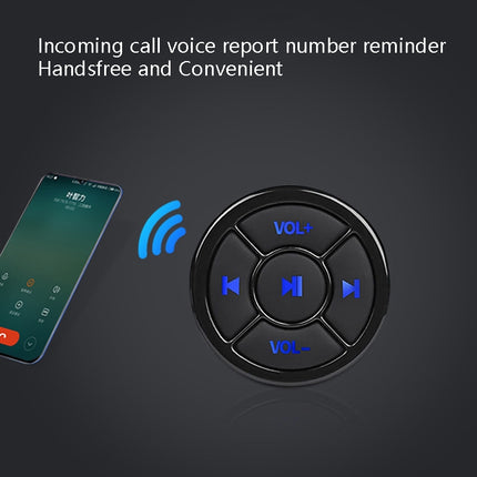 Car Mobile Phone Remote Control Bluetooth Wireless Multimedia Button Remote Control Music Playback Selfie, Silver, Black, Black With Buckle, Silver With Buckle