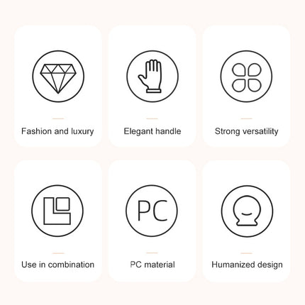 FY-J109 Toilet Cover Handle Home No Dirty Hand Toilet Lift Lid Tool, Red Wine, Transparent, Dark Green