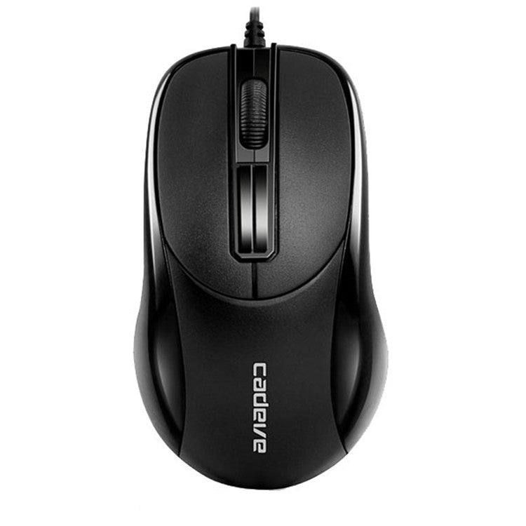 2 PCS Cadeva 006 3 Keys Wired Mouse Household Computer Mouse, USB Interface, PS/2 Interface