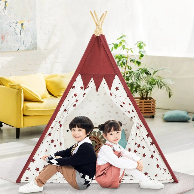 Indian Children Tent Cotton Cloth Indoor Play House Parent-Child Doll House