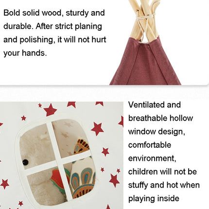 Indian Children Tent Cotton Cloth Indoor Play House Parent-Child Doll House