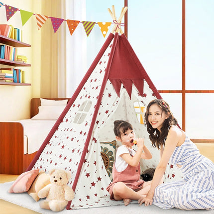Indian Children Tent Cotton Cloth Indoor Play House Parent-Child Doll House