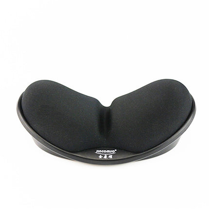 Jincomso V1C Slow Rebound Wristband Mouse Pad Ergonomic Memory Foam Mechanical Keyboard Hand Rest, Black, Blue, Gray