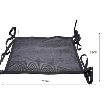 Car Storage Network Pocket Car Roof Seating Room Mesh Folding Hanging Bag, Style:, Single Layer