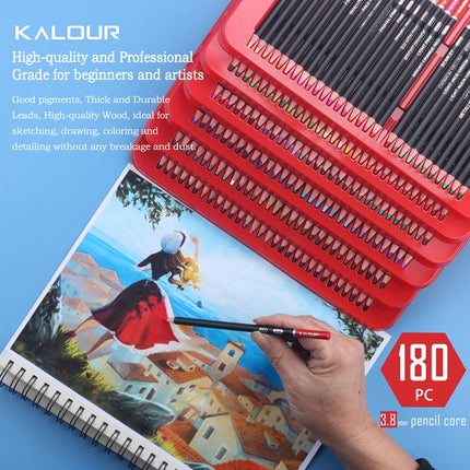 KALOUR 180 Colors Color Lead Set Painted Pencils Art Painting Supplies