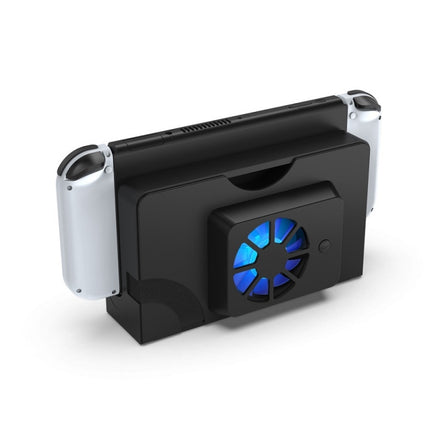 DOBE Host Base Cooling Fan With Blue Light For Switch OLED