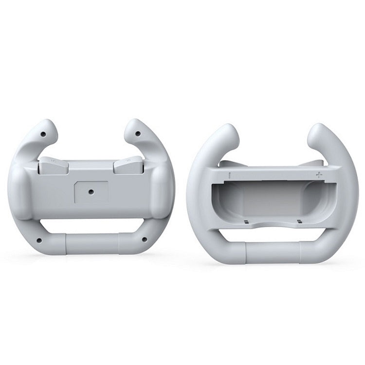 DOBE Left And Right Handle Steering Wheel For Switch OLED / Switch, Specification：, White（2PCS/Pack）, Black（2PCS/Pack）, Red + Blue（2PCS/Pack）