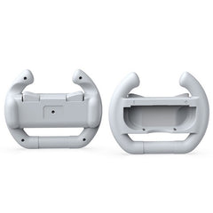 DOBE Left And Right Handle Steering Wheel For Switch OLED / Switch, Specification：, White（2PCS/Pack）, Black（2PCS/Pack）, Red + Blue（2PCS/Pack）