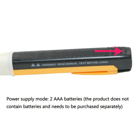 Non-Contact Electronic Digital Display Electric Pen Safety Induction Electric Pen With LED