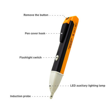 Non-Contact Electronic Digital Display Electric Pen Safety Induction Electric Pen With LED