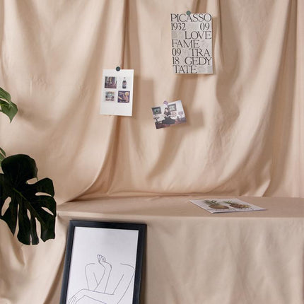 Photo Background Cloth Increased Widened Photography Cloth Live Broadcast Solid Color Cloth, 1 x 2.4m