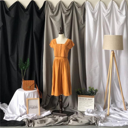 Photo Background Cloth Increased Widened Photography Cloth Live Broadcast Solid Color Cloth, 1 x 2.4m