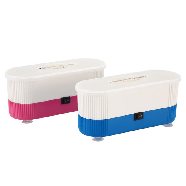 3 in 1 Glasses Cleaning Machine Small Contact Lens Glasses Jewelry Watch Cleaner, Pink, Blue