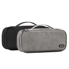 Baona BN-B002 Laptop Power Cable Digital Storage Bag Charger Accessories Storage Bag, Gray, Black