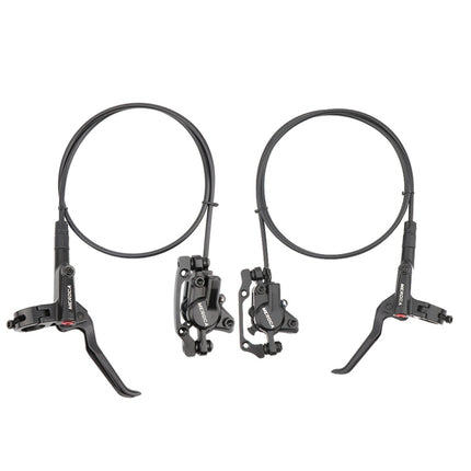 Meroca M800 Bicycle Brake Mountain Bike Universal Bilateral Brake Oil Pressure Disc Brake, Style:, 1 Pair Oil Brakes, 1 Pair Oil Brakes + 1 Pair Disc Brakes, Right Front 800mm, Left Back 1400mm, Right Front 800mm + Disc Brake���������������������������...