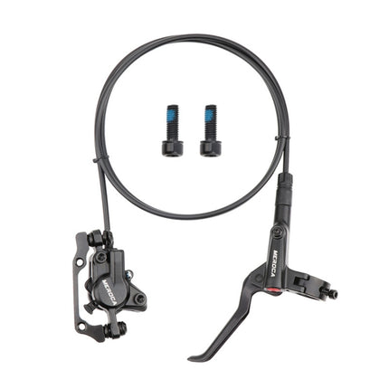 Meroca M800 Bicycle Brake Mountain Bike Universal Bilateral Brake Oil Pressure Disc Brake, Style:, 1 Pair Oil Brakes, 1 Pair Oil Brakes + 1 Pair Disc Brakes, Right Front 800mm, Left Back 1400mm, Right Front 800mm + Disc Brake���������������������������...