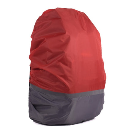2 PCS Outdoor Mountaineering Color Matching Luminous Backpack Rain Cover, S 18-30L, M 30-40L, L 45-55L