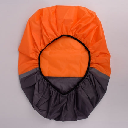 2 PCS Outdoor Mountaineering Color Matching Luminous Backpack Rain Cover, S 18-30L, M 30-40L, L 45-55L