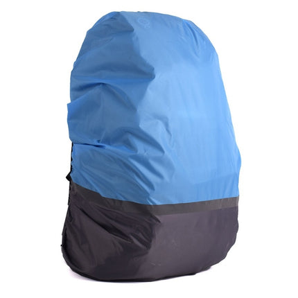 2 PCS Outdoor Mountaineering Color Matching Luminous Backpack Rain Cover, S 18-30L, M 30-40L, L 45-55L