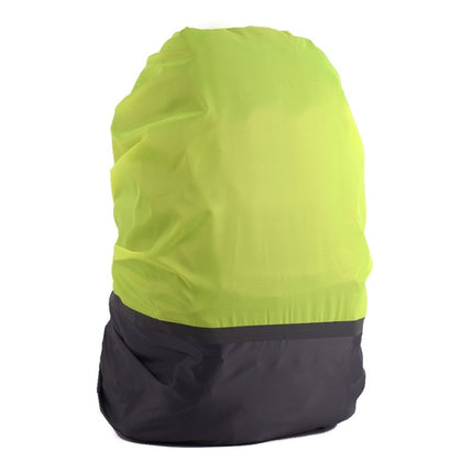 2 PCS Outdoor Mountaineering Color Matching Luminous Backpack Rain Cover, S 18-30L, M 30-40L, L 45-55L