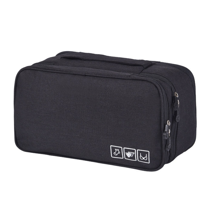 Travel Waterproof Storage Bag Underwear Storage Finishing Bag, Black, Gray, Violet, Wine Red, Sky Blue, Navy