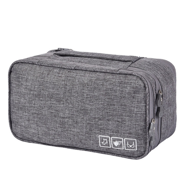 Travel Waterproof Storage Bag Underwear Storage Finishing Bag, Black, Gray, Violet, Wine Red, Sky Blue, Navy