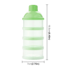 Portable Milk Powder Formula Dispenser Food Container Storage Feeding Box for Baby