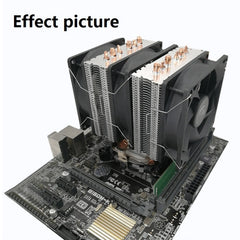 COOL STORM CT-4U-9cm Heat Pipe Dual-Tower CPU Radiator Copper Pipe 9 Cm Fan For Intel/AMD Platform Specification：, Aurora Single Fan 3 Line, Aurora Single Fan 4 Line, Aurora Double Fan 3 Line, Aurora Three-fan 3 Line������������������������������������...