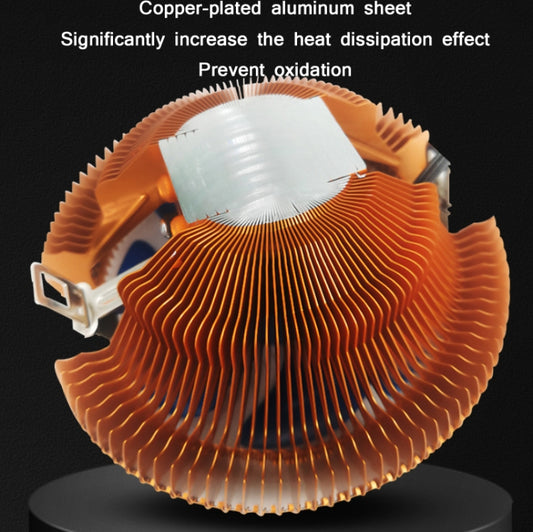 COOL STORM L32 Computer CPU Cooling Fan For AMD/Intel, Blue, Without Light