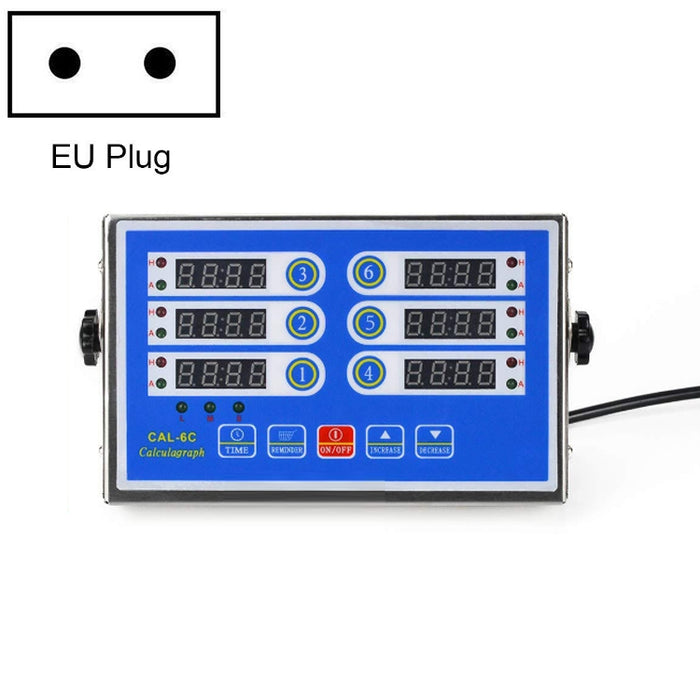 Kitchen Timer Fried Chicken Burger Baked Timer, EU Plug, 4 Channel, 6 Channel, 8 Channel, 12 Channel