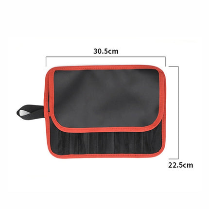 Road Sub-Bait Tool Bag Fishing Accessories Portable Storage Bag Waterproof Foldable Lead Fish Bag, Red Black, Yellow Black
