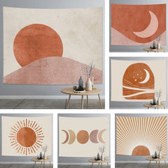 Thick Farbic Tapestry Exaggerated Abstract Style Home Decoration Hanging Background Covering Cloth, 150x100cm, 150x130cm, 200x150cm