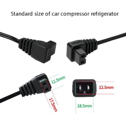 Car Compressor Refrigerator Line 12/24V Semiconductor Refrigerator Power Cord Cigarette Lighter Line, With Switch 1m, With Switch 2m, With Switch 4m, With Switch 5m, Without Switch 1m, Without Switch 2m, Without Switch 4m, Without Switch 5m