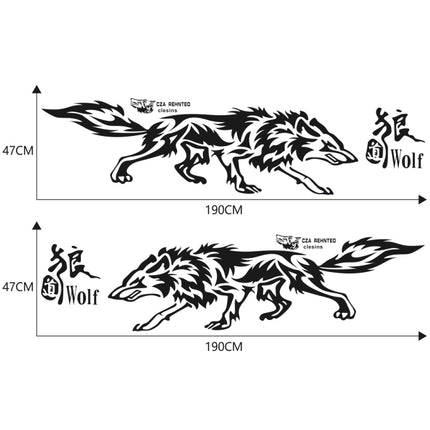 D-70 Wolf Totem Car Stickers Car Personality Modified Car Stickers, D-70